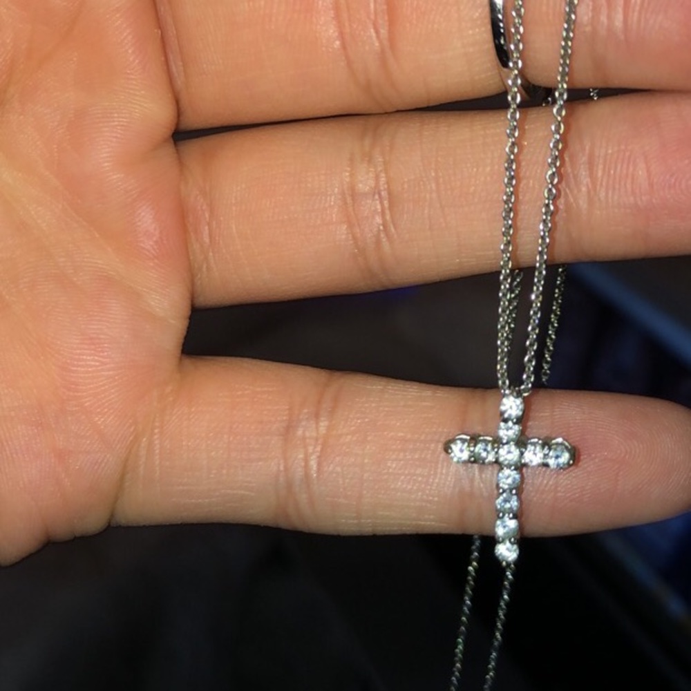 Silver Cross Necklace